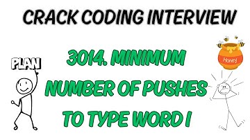 Leetcode: 3014. Minimum Number of Pushes to Type Word I