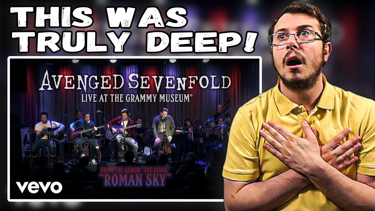 Italian Reacts To Avenged Sevenfold - Roman Sky (Live At The GRAMMY Museum®)