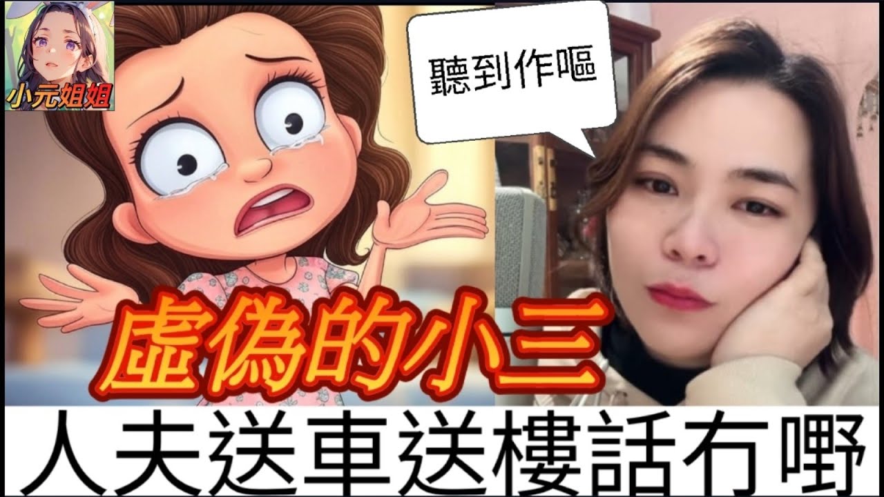 虛偽的小三,搞人老公有車要樓,仲扮可憐犯眾憎 #小元姐姐 #廣東話 #小元情感分享 #小圓感情分享 2 27 NO