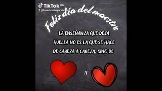 Feliz día del maestro #frases #frasesdivertidas #maestro #frasesinspiradoras #frasesmotivadoras