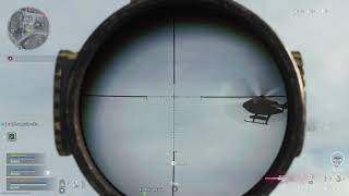 Call Of Duty Warzone Sniper Helicopter Kill