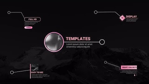 Unique Callout Titles V1 DaVinci Resolve Templates