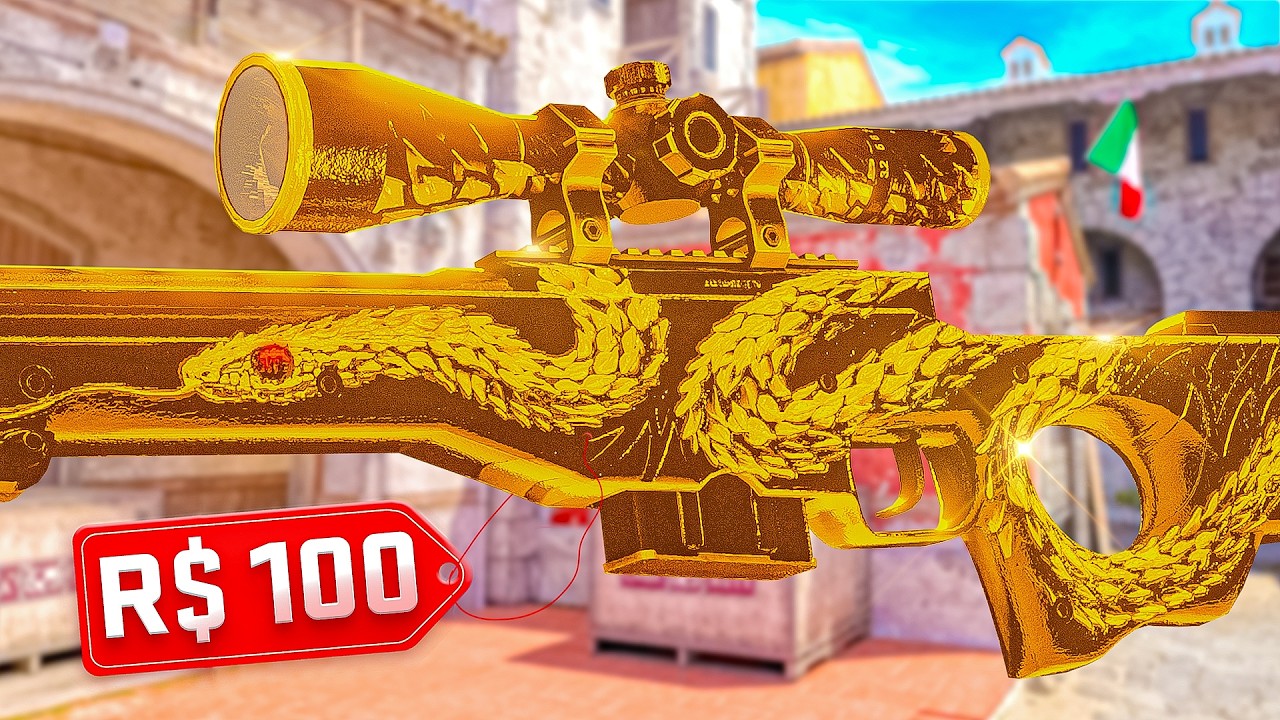 A MELHOR Skin BARATA de AWP do CS2