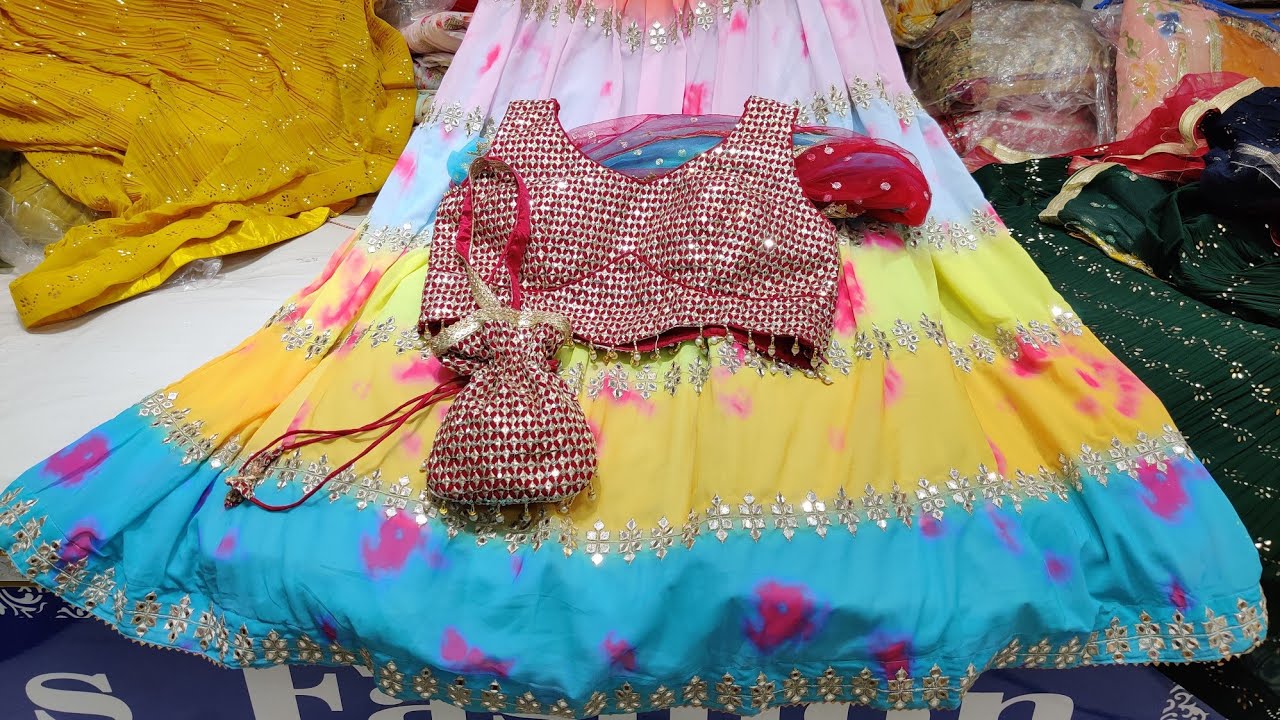 ডিজাইনার ক্রপ টপ দিয়ে রেডি লেহেঙ্গা কিনুন/অসাধারণ কালেকশন/Designer crop top ready lehenga buy.