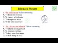 Idioms and Phrases 16- ,for all competitive exams English academy by Deepak KR#SSC #MTS #competitive