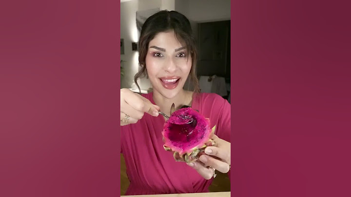 ‏جربت فواكه غريبة عجيبة 😅
