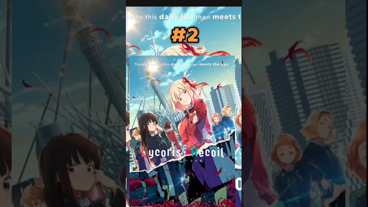 Underrated anime recs #anime #lycorisrecoil #asignofaffection #animerecommendations #youtubeshorts