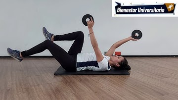 CAF Virtual. Día 7. Ejercicio 6. Dead bug con disco unilateral