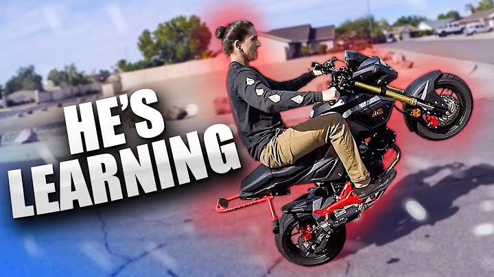 Teaching Him How to Wheelie! [Motovlog 301]