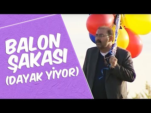 Şakacı Mustafa Karadeniz  - Balon Şakası (Dayak Yiyor)