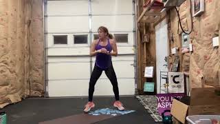 Bodyweight Strength 30 min. + Ladder Cardio Intervals