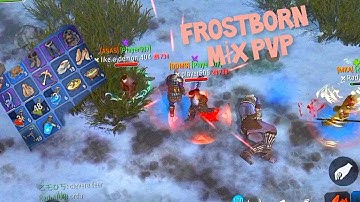 FrostBorn mix #05 pvp Protector 4 OP.             #frostborn #pvp #kefir