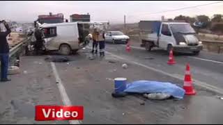 حادث على طريق غازي عنتاب/نذب