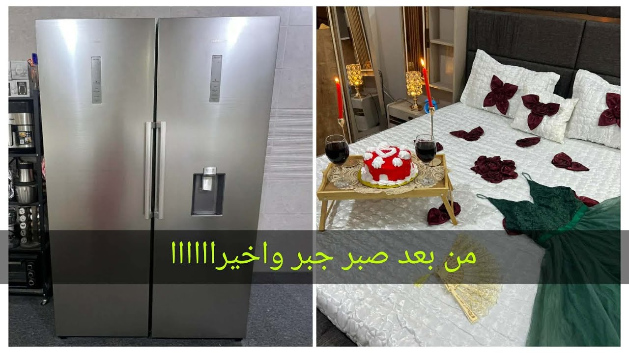 وصل وصل 💃وأخيرا من بعد صبر سنين ربي عوضني 🤲 فرشت غرفتي فرشه عروسه 👰🏼‍♀️🤵🏼