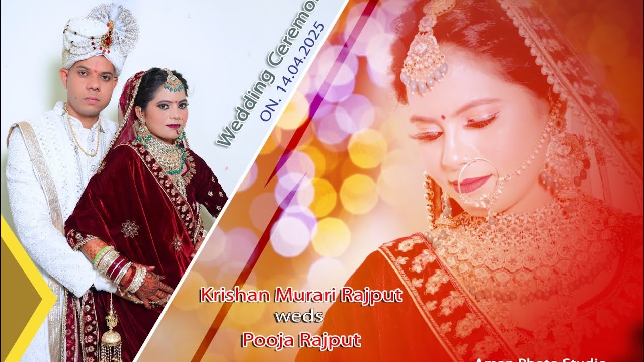 Krishna Rajput weds Pooja Rajput wedding (part 3) shoot by Aman photo ...