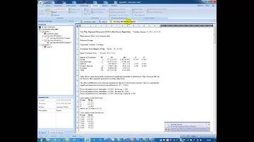 How to analyse locomotor data using Two Way Repeated Measures ANOVA in SigmaPlot