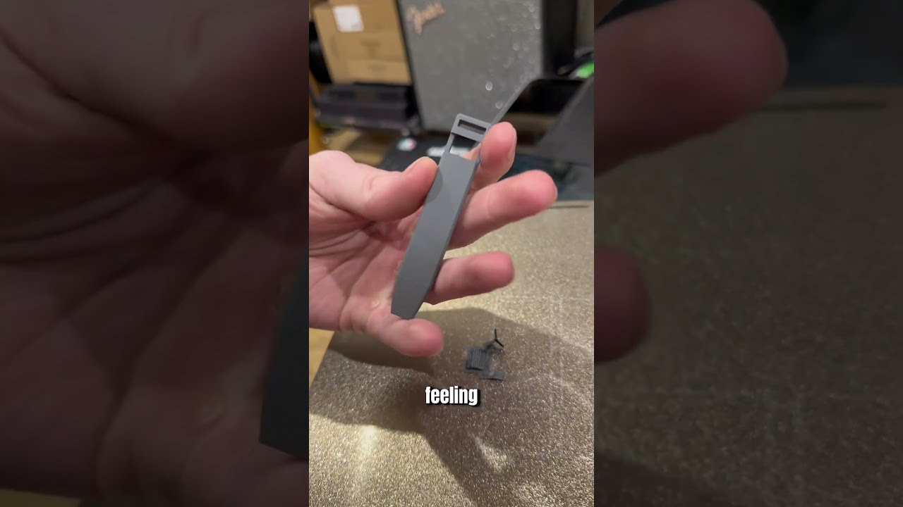 Using Steel Filled PLA Filament To Help Prototype Our Titanium EDC Pry Bar