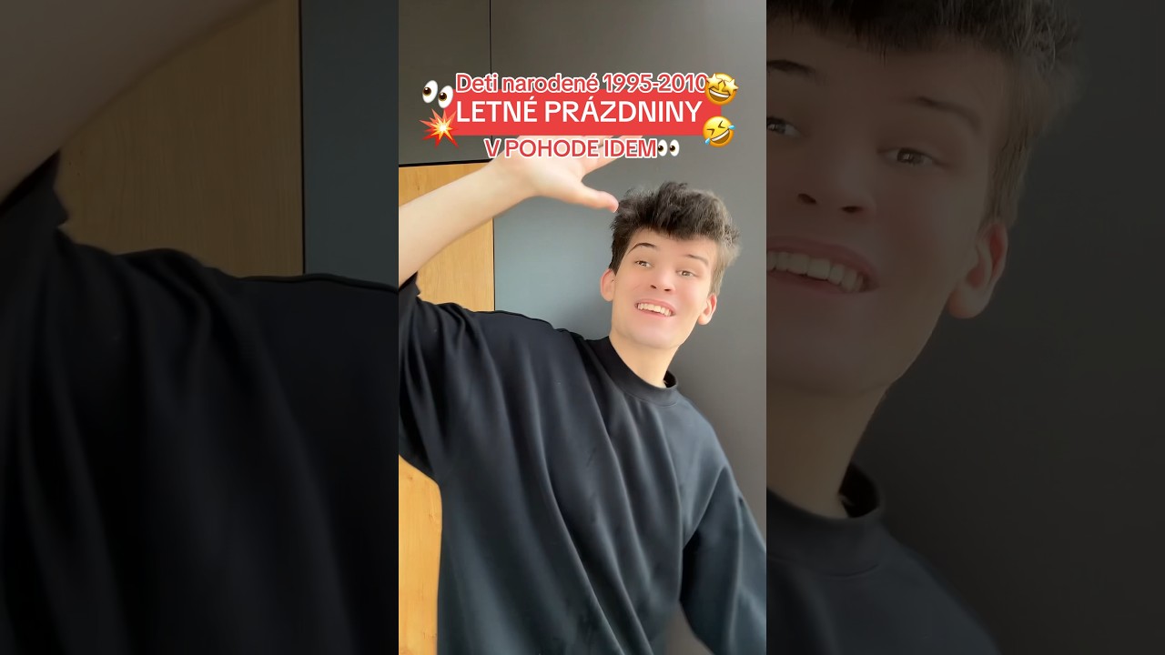 NOSTALGIA✨ Aké LETNÉ☀️ PRÁZDNINY💥 si mal/a alebo máš TY? 