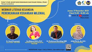 Webinar Literasi Keuangan: Perencanaan Keuangan Milenial