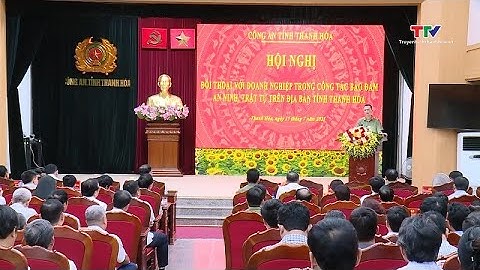 Đồng hành cùng doanh nghiệp vì sự phát triển bền vững của tỉnh| Truyền hình Thanh Hóa