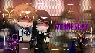 nevermore students/ Tyler react to Wednesday/(f. WOLF vs HYDE) GCRV part 3