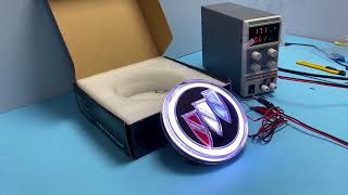 Dynamic Buick Led Emblem Unbox and Demo - Does it Work？