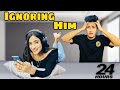 Ignoring crazy aryan for 24 hour  samreen ali vlogs