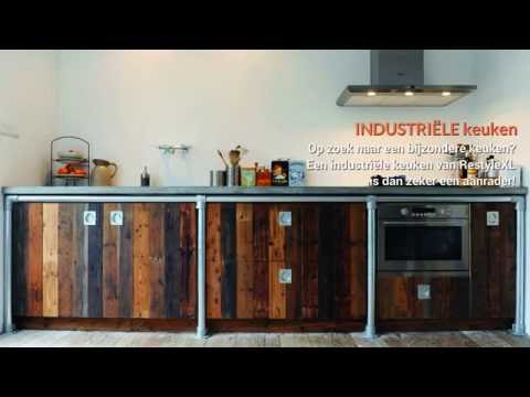 Industriële keukens restylexl keukens met industriële invloeden