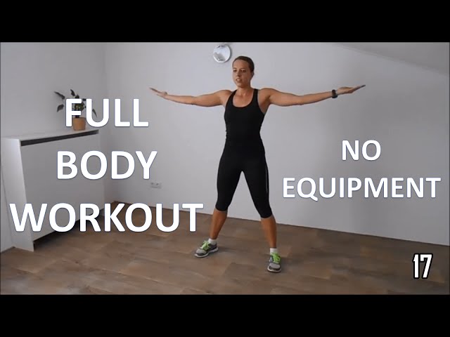 Full body workout for women – at home with no equipment