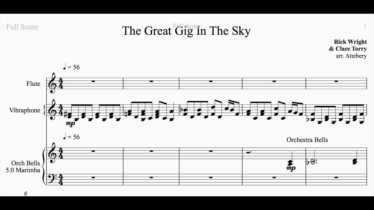The Great Gig In The Sky - YouTube