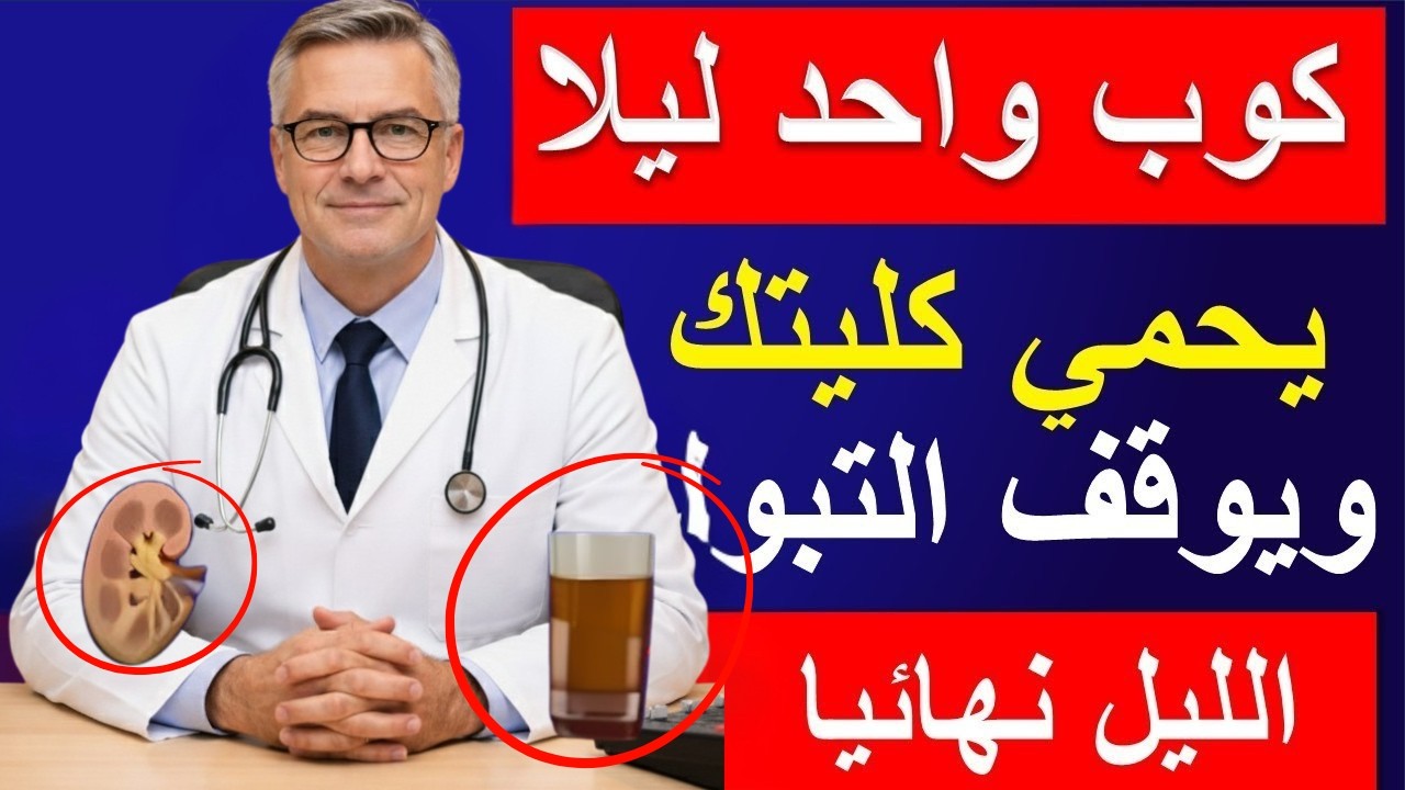 مشروب واحد قبل النوم يساهم في حماية الكلى وتقليل التبول الليلي ويمنحك نوماً أعمق وأكثر راحة