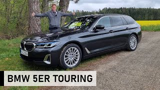 Der Beste in der Klasse? Der NEUE 2021 BMW 530d xDrive Touring - Review, Fahrbericht, Test