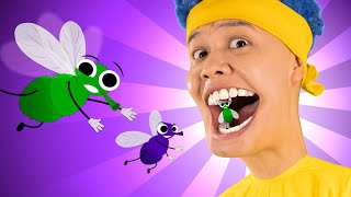 Назойливые мухи (Ням-ням, жу-жу!) | D Billions Детские Песни