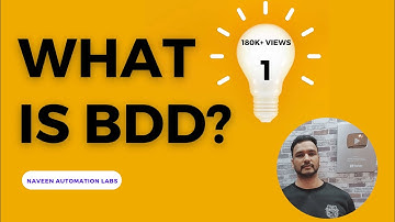 #1 - What is #BDD (Behaviour Driven Development)?