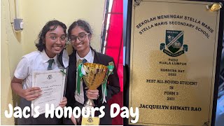 Jac's Honours Day