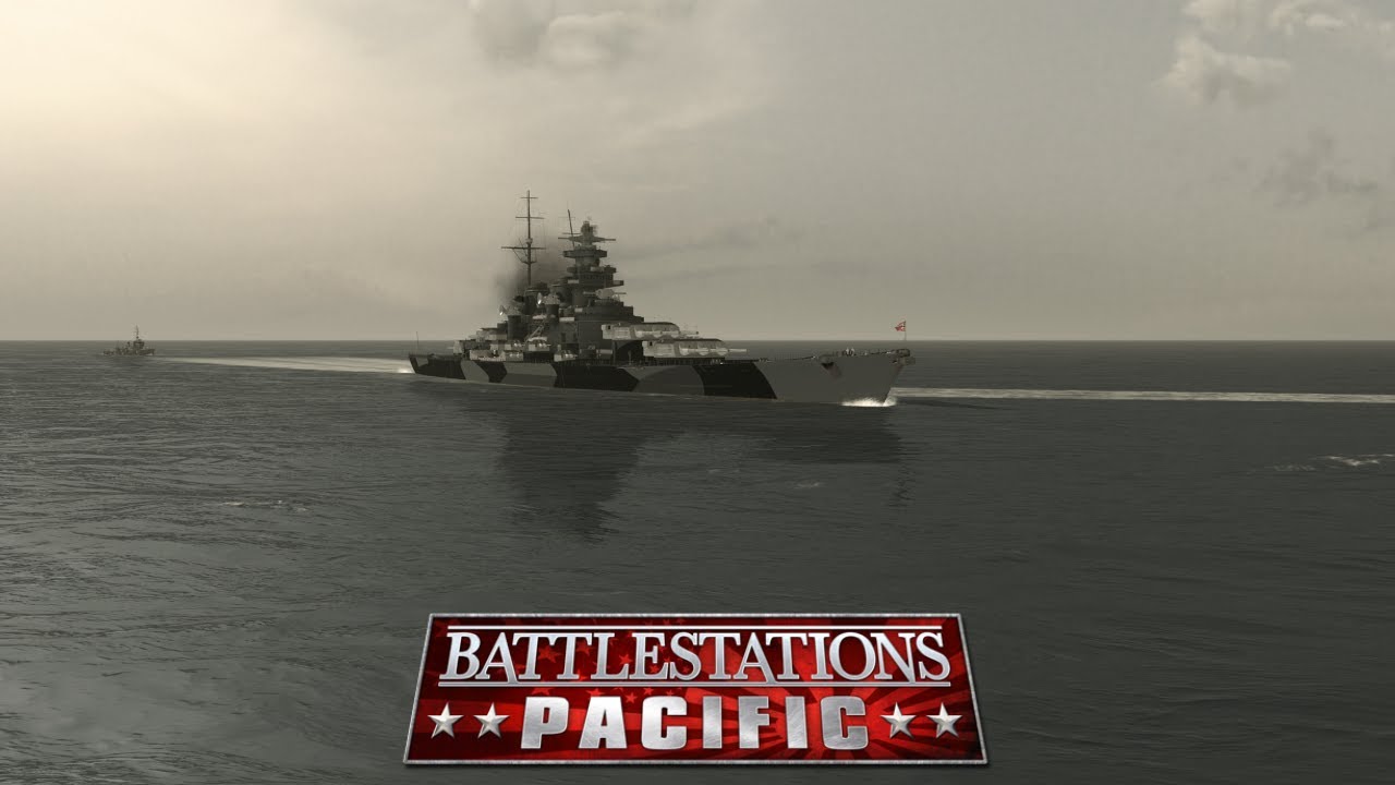 Battlestations: - Battle of the Java Sea With DKM Großer Kurfürst - YouTube