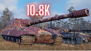 World of Tanks Jagdpanzer E 100  10.8K Damage & Jagdtiger 10.8K