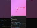 for my girlfriend ❤️😜😘 #viral #coding #trending #programming #youtubeshorts
