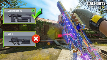 After the CBR4 Nerf Switchblade X9 is the No.1 SMG in CODM