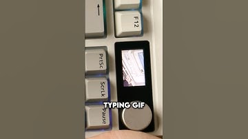 screens on keyboards are getting trendy?!