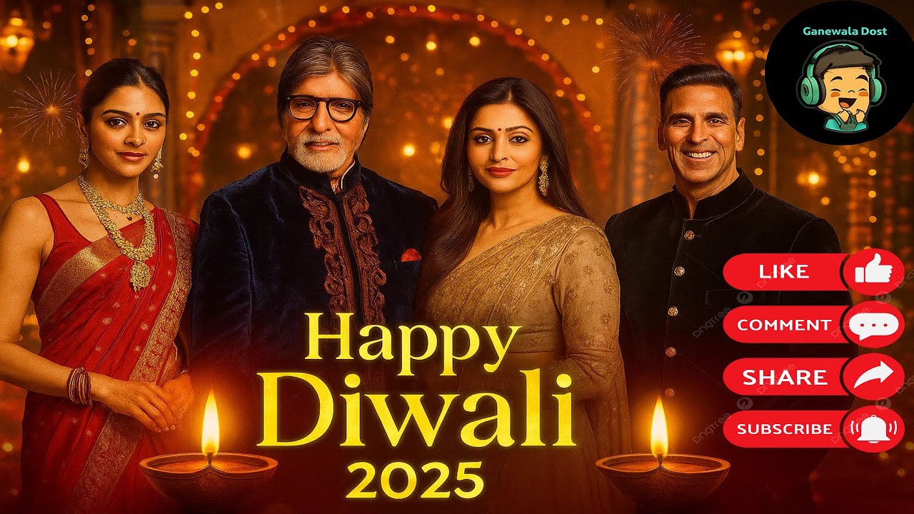 Happy Diwali 2025 || Happy Diwali Song || Indian Diwali Song || Happy ...