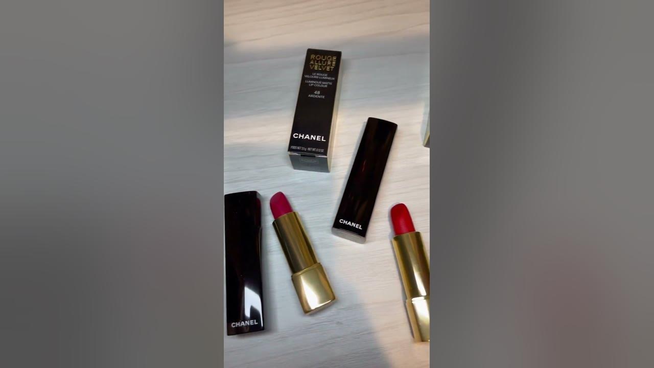 Chanel SPRING 2023 New Rouge Allure Velvet lipsticks Chance Body Creams