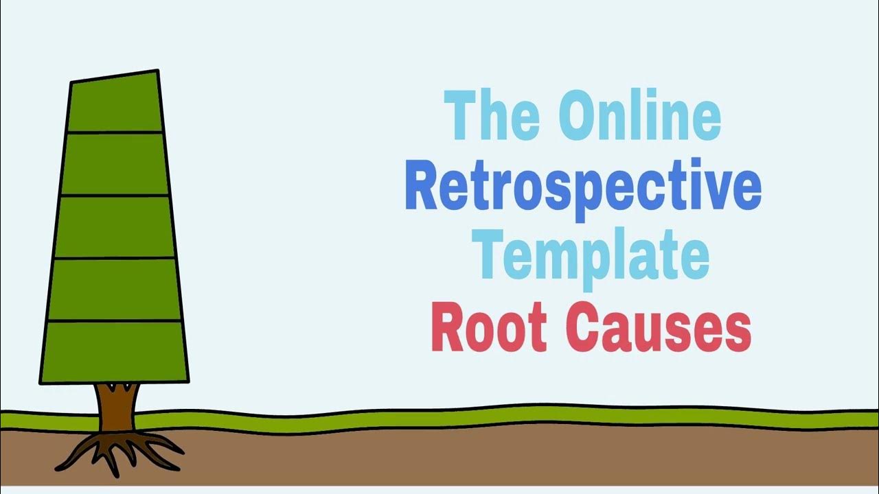 Online retrospective template root causes generate insights