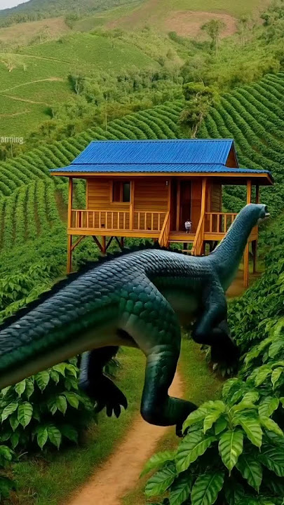 Penampakan Ular Naga Di Kebun S #dragon #snake #virralshorts #viral #jangkauanluas