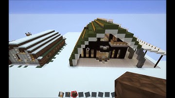 Minecraft - Dirt Quonset Hut and How to correctly build a Quonset Hut
