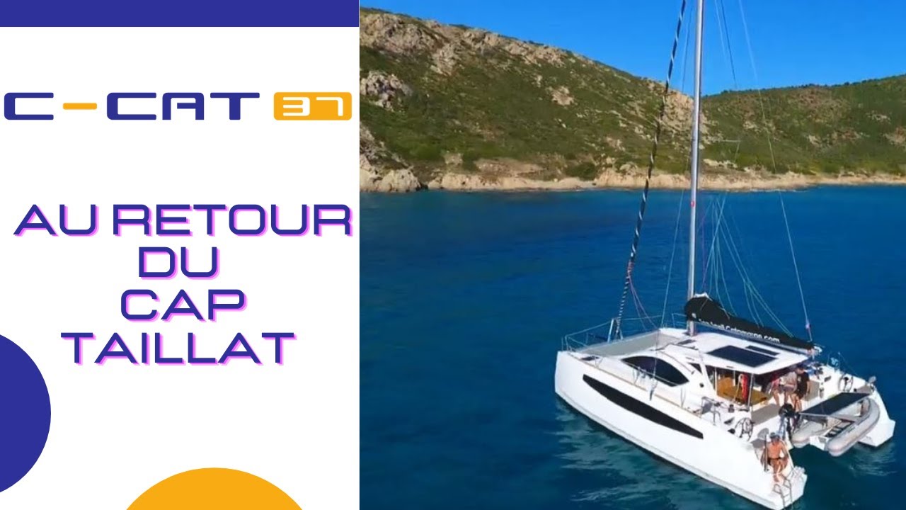 C-CAT 37 un des rares catamarans de moins 40 pieds apte à la Grande Croisière