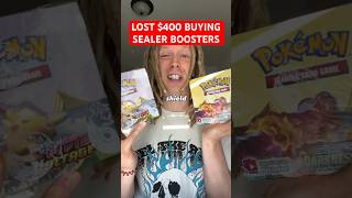 Losing $400 on sealed Booster boxes #pokemon #pokemontcg