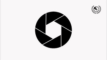 how to make a camera lens logo in Coreldraw