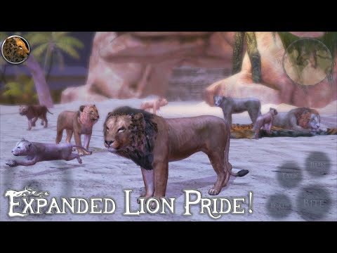 Ultimate Lion Simulator 2, Level up, Female Mate Companion, Race competition.