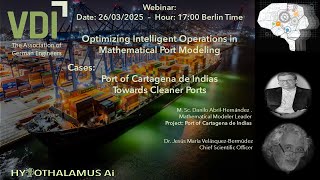 HAI-VDI - Webinar 2025 - Optimizing Intelligent Operations in Mathematical Port Modeling.